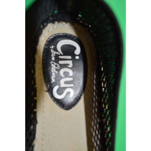 Circus by Sam Edelman Women's Summer Flat Espadrille, Sz 6 Black - Picture 6 of 7